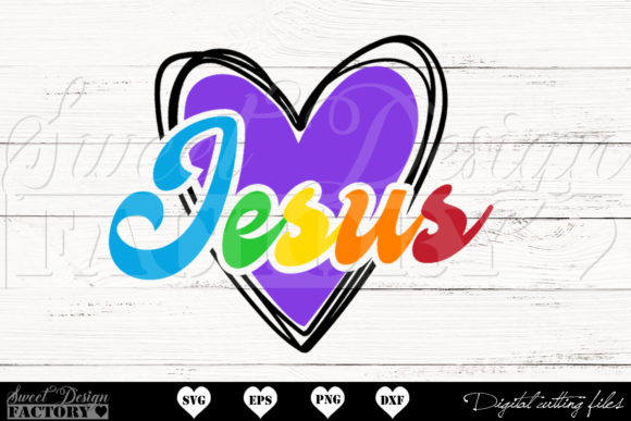 Love Jesus SVG Design for Crafts and Graphics